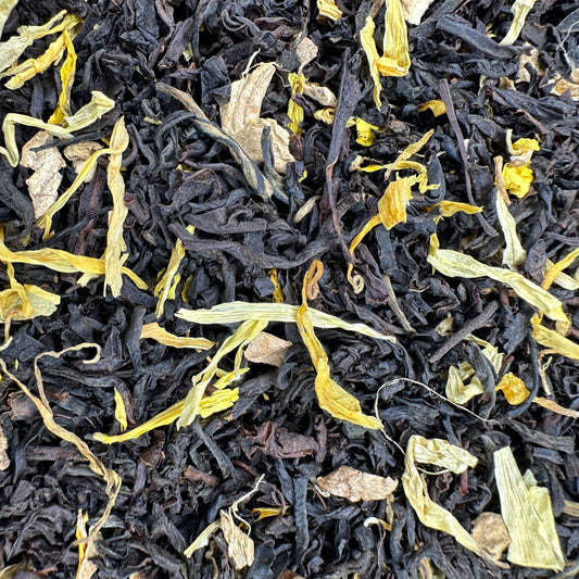 Ginger Loose Leaf Tea, Premium Flavored Black Loose Leaf Tea